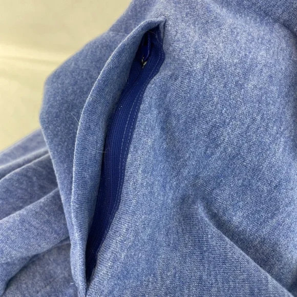 Lululemon Overshirt Collared Snap Long Sleeve Blue Men’s Size Large - Picture 12 of 15